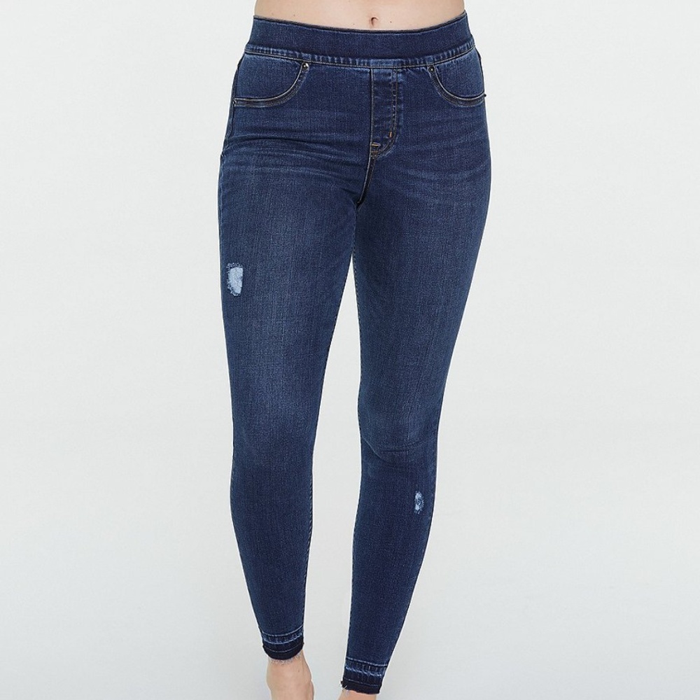 Spanx Distressed Skinny Jeans Size M